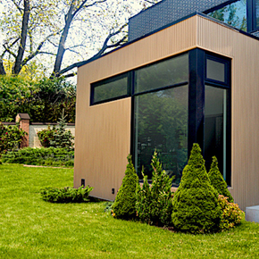 SMPL Design-Ontario-Newtechwood fluted siding